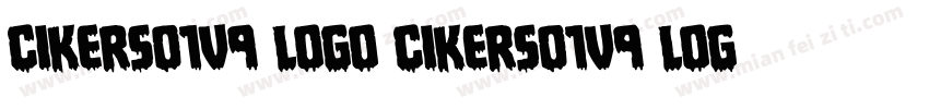 cikers01v9 logo cikers01v9 logo字体转换